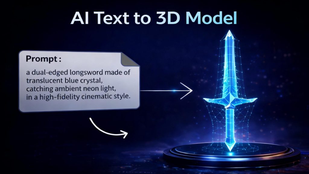Text to 3D Model AI: Can Prompts Really Create 3D Models?