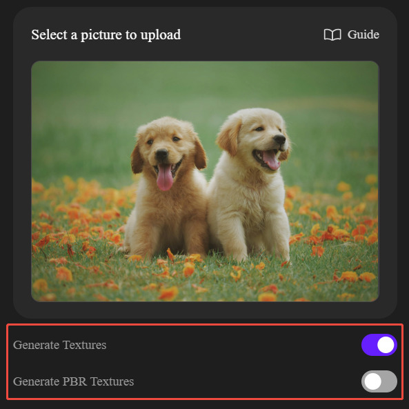 choose generated output style
