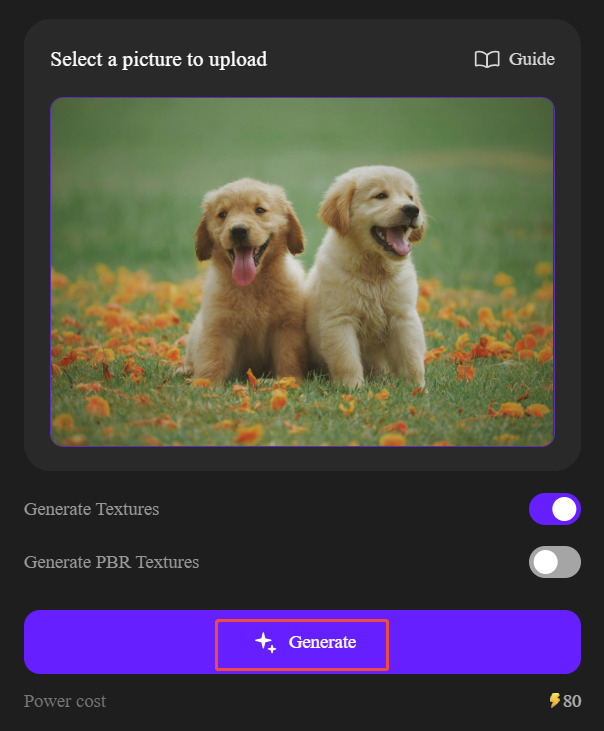 generate a 3d image using neural4d