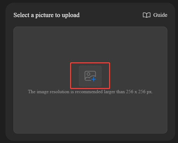 upload sketch for converting to 3D model