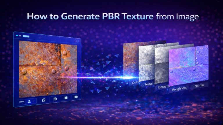 How to Generate PBR Texture from Image