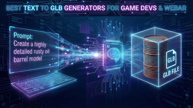 best text to glb generators