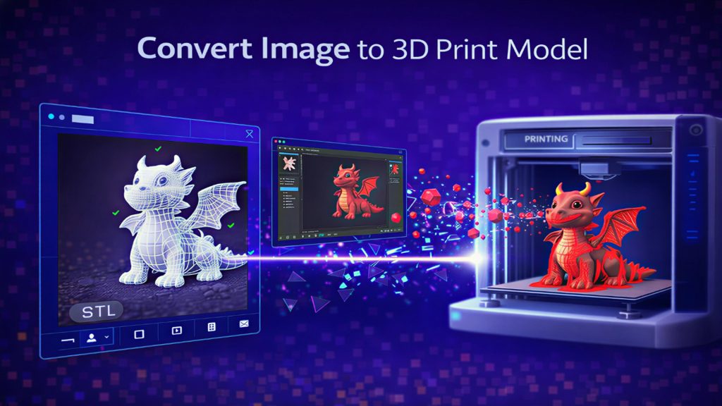 convert image to 3d print model