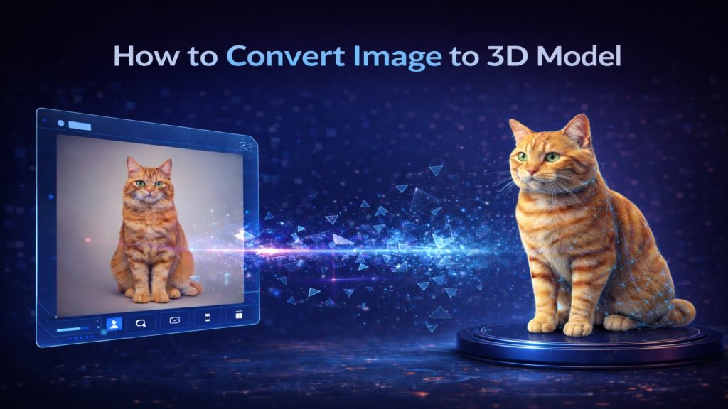 how to convert image to 3D model