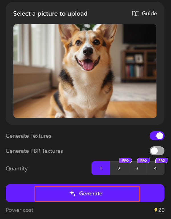 Neural4D AI engine generating a high-fidelity 3D base mesh