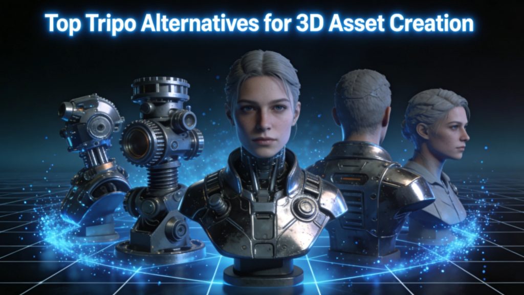 Top Tripo Alternatives for 3D Asset Creation