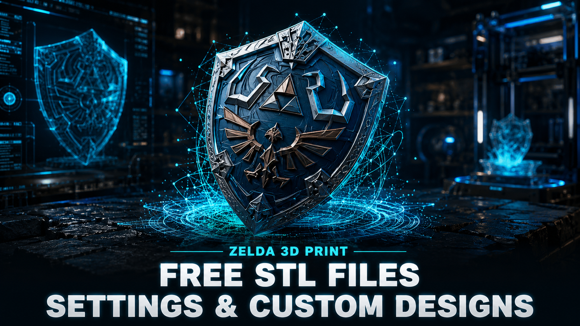 Zelda 3D Print guide: best free STL files, print settings and custom prop designs