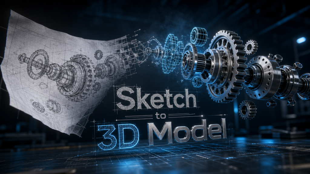 How to Convert Sketch to 3D Model: Turn Your Drawings into 3D