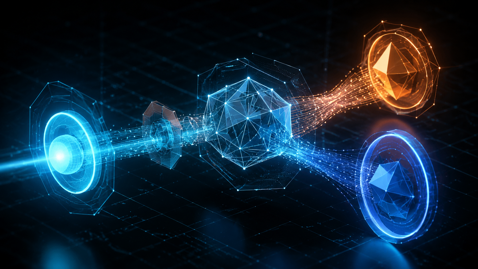 AI 3D workflow pipeline showing Neural4D generation flowing into Blender and Maya for refinement