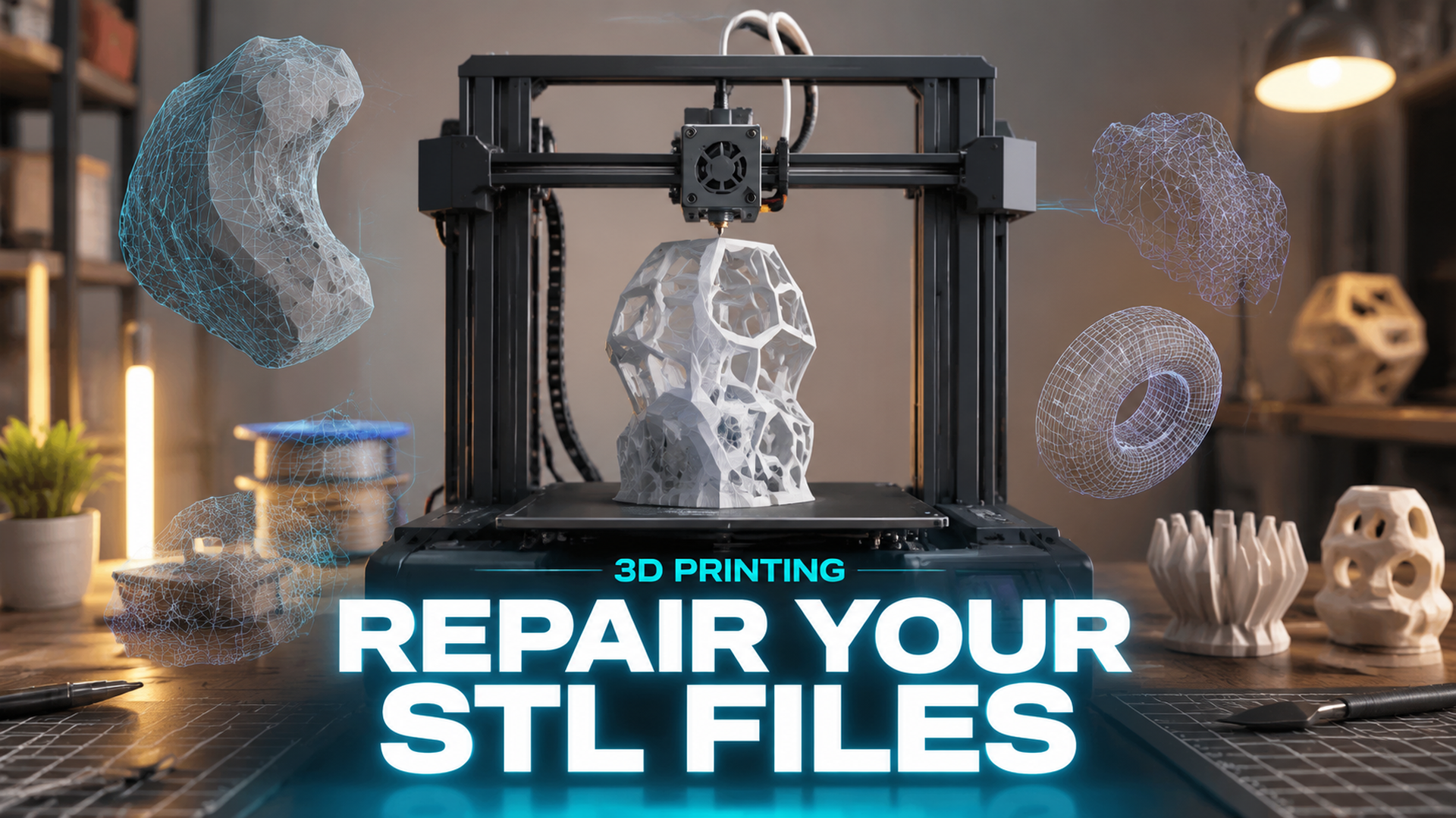 How to repair STL files for 3D printing - fix mesh errors with Neural4D