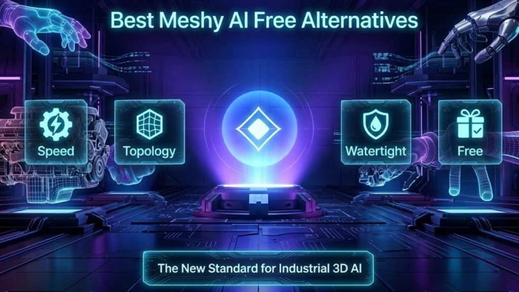 Best Meshy AI Free Alternatives 2026