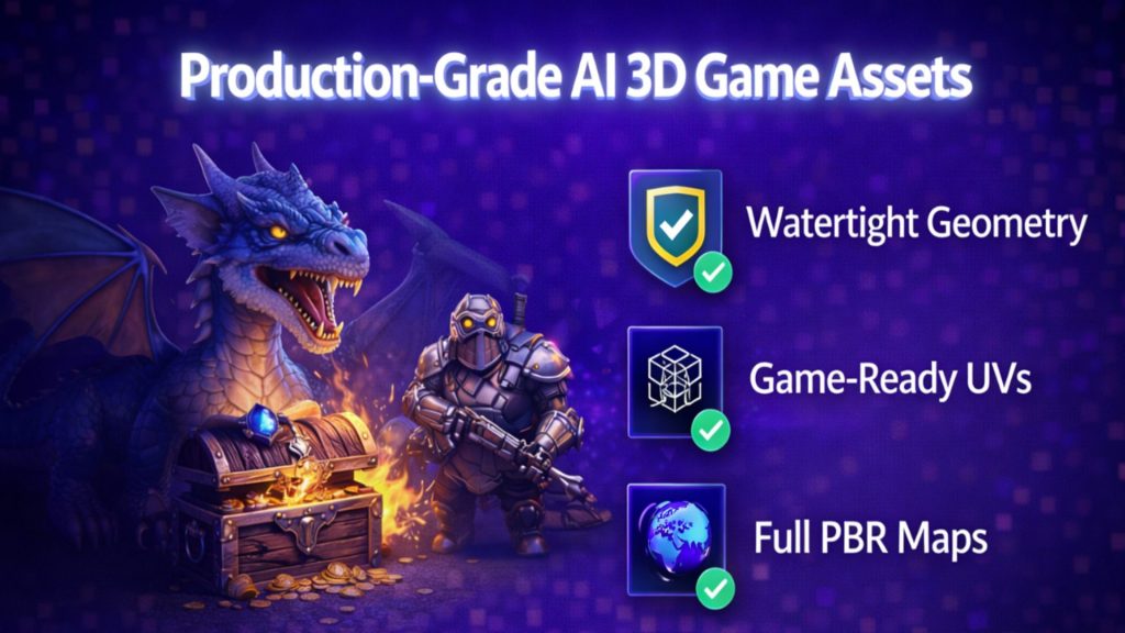 AI 3D game assets