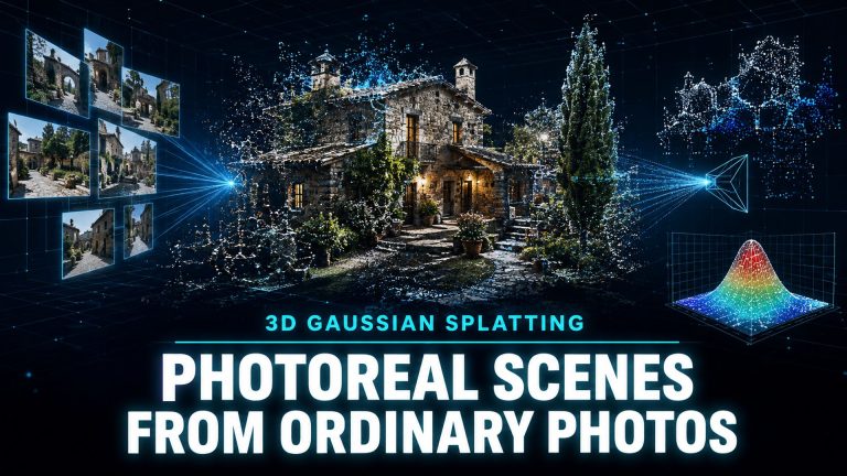 What is Gaussian Splatting hero: 3D Gaussian Splatting photoreal scenes from ordinary photos