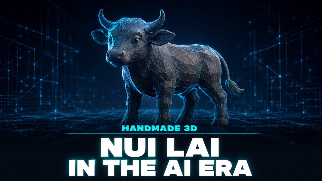 Niu Lai Movie handmade 3D animation and AI 3D modeling in the AI era