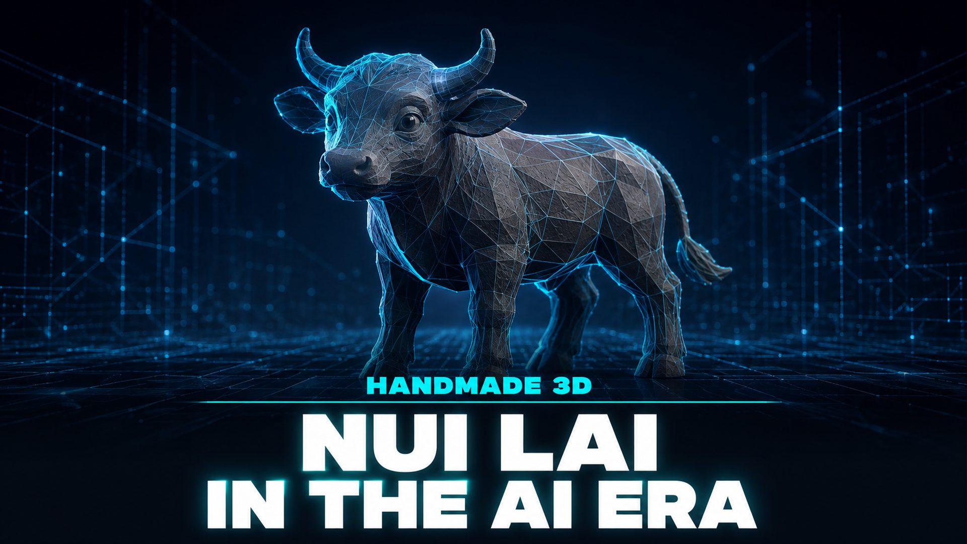 Niu Lai Movie handmade 3D animation and AI 3D modeling in the AI era