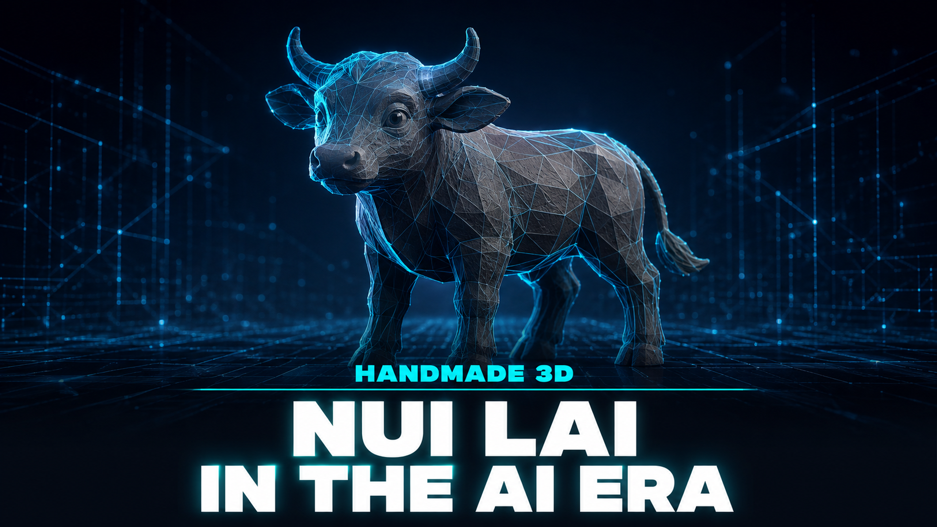 Niu Lai Movie handmade 3D animation and AI 3D modeling in the AI era