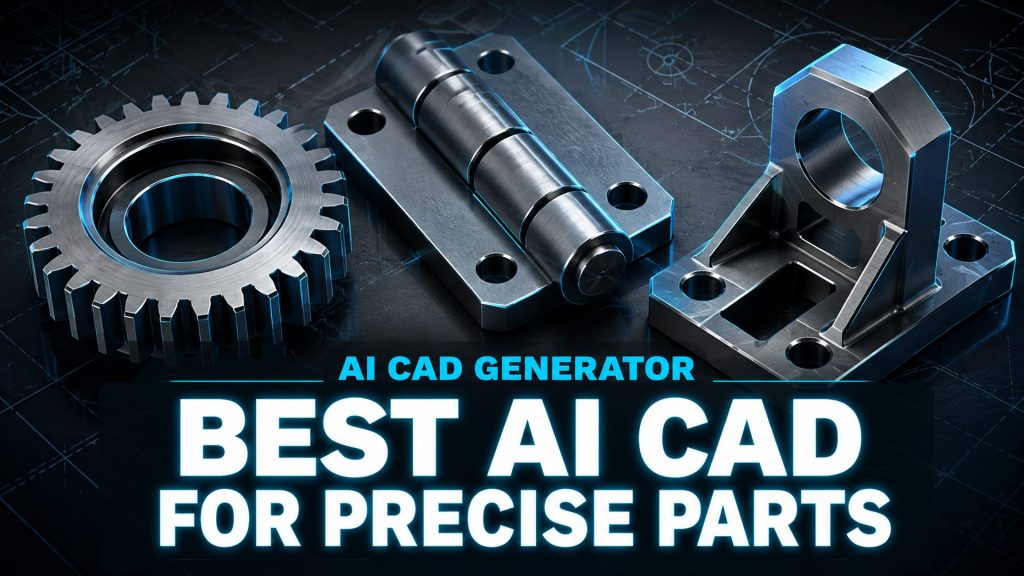 Best AI CAD generator for precise printable parts