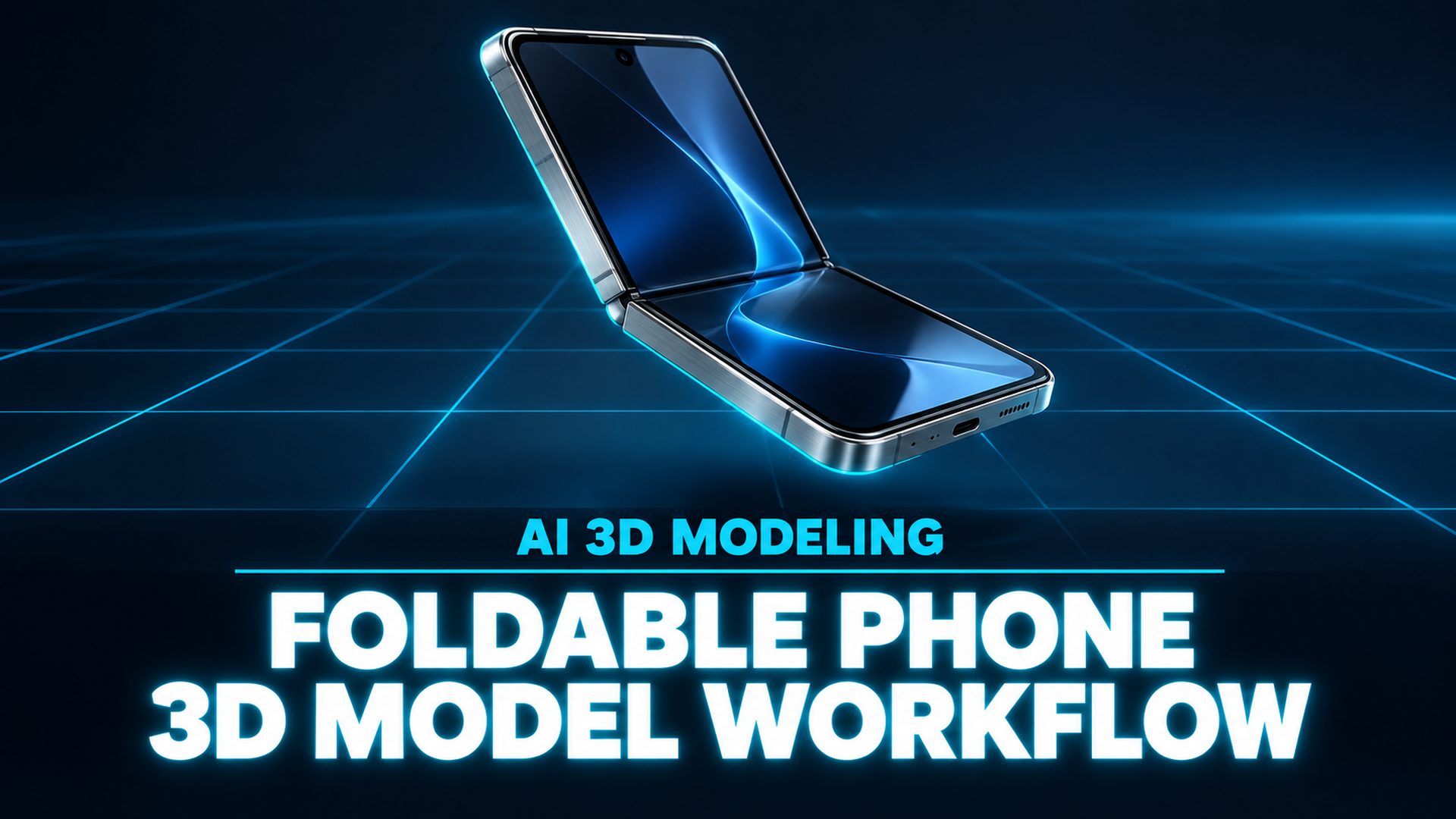How to make an iPhone Duo 3D model, from reference photos to a print-ready foldable phone shell generated in N4D
